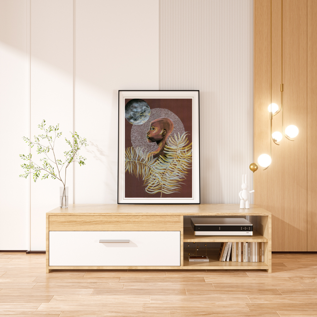 African woman - Print 50 x 70 cm